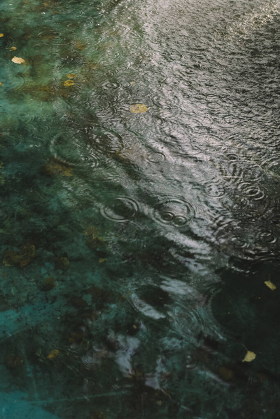 Víz textúra, színes táj, víz háttér - Fotó, kép