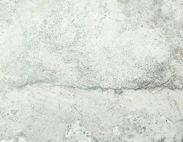 Empty old gray cement floor texture with fracture - Photo, Image