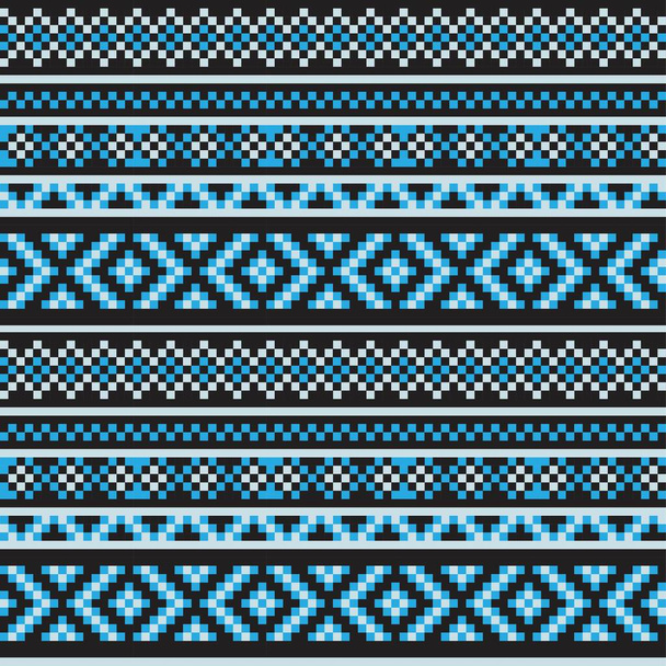 Sky Blue fond de motif de l'île de Noël juste pour les textiles de mode, tricot et graphiques
 - Vecteur, image