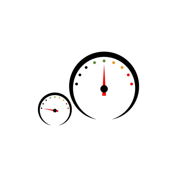 Speedometer vector design template illustration - Vector, Image