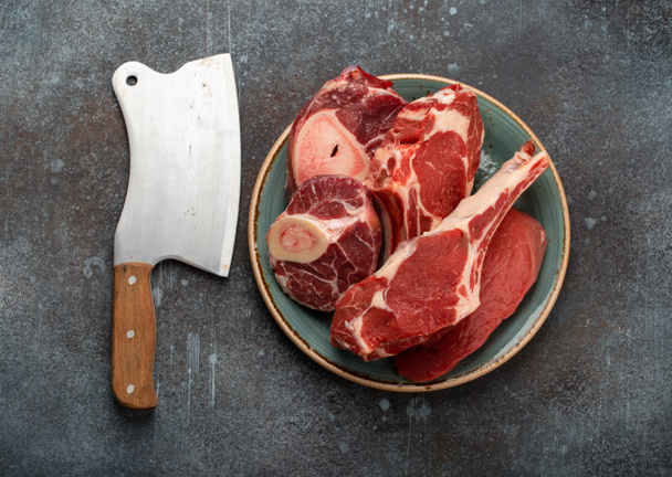 Assorted meat cuts - Fotó, kép
