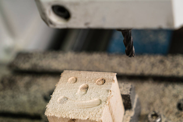Cnc milling machine in work - Photo, Image