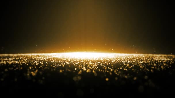 Premios lazo de partículas de oro brillante
 - Metraje, vídeo