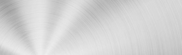 textúra panoráma ezüst fém visszaverődéssel - Vektor, kép
