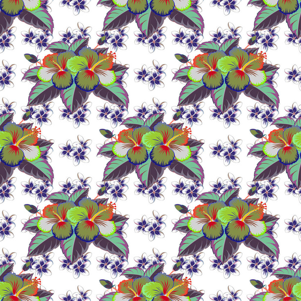 Χρώμα απρόσκοπτη floral διάνυσμα  - Διάνυσμα, εικόνα