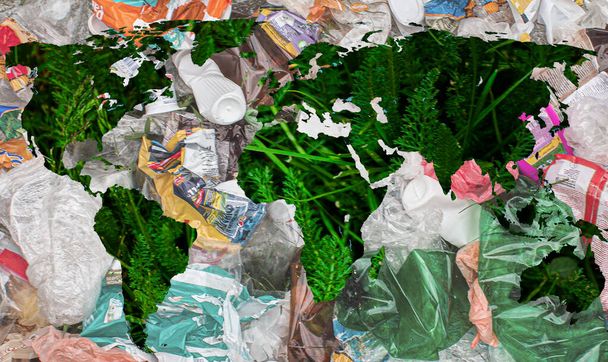 Salvare il mondo dalla plastica, l'ecologia
 - Foto, immagini