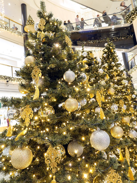 Christmas shopping mall - Photo, Image