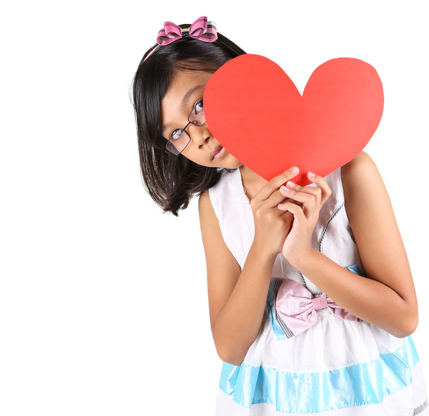 Young Girl Valentine - Foto, Imagem