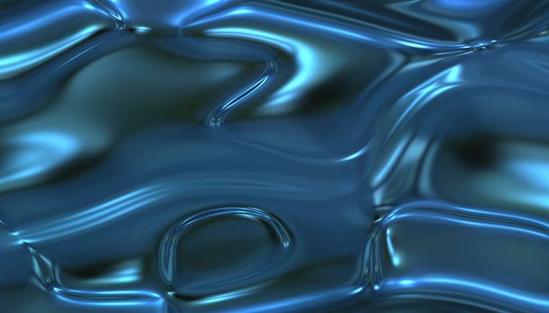 fondo de raso líquido abstracto azul
 - Foto, imagen