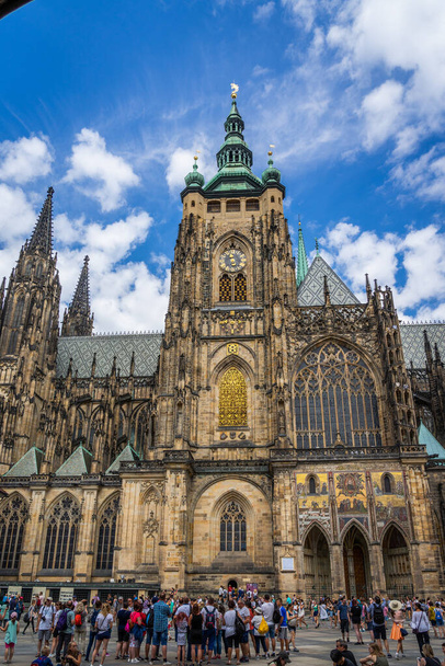 Pyhä Vitus katedraali Praha Tsekin tasavalta
 - Valokuva, kuva