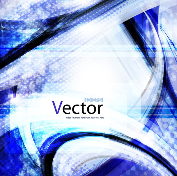 Abstract wavy vector design - Vector, Image