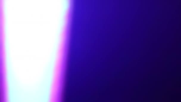 Abstract color light background. Blurred flashing and moving colorful LED light, seamless video loop - Footage, Video