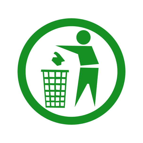 No tirar basura
 - Foto, imagen