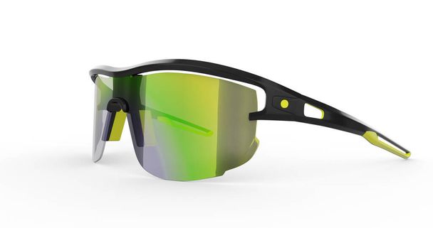 Модные спортивные очки (солнечные очки)
) - Фото, изображение