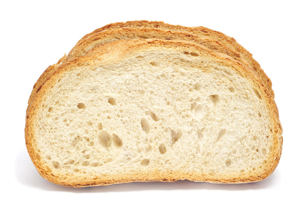 φέτες pan de payes, ένα στρογγυλό ψωμί, τυπικό της Καταλονίας, ΣΠΑΕΙ - Φωτογραφία, εικόνα