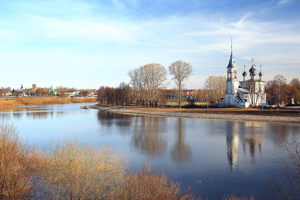 Vologda church, Orthodox Christian church, Vologda monastery Russian North, pilgrims tourism - Photo, Image