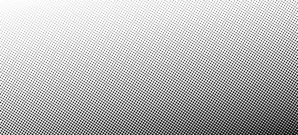 Fondo de medio tono. Gradiente vintage puntos fondo. Textura abstracta con partículas negras. - Vector, Imagen