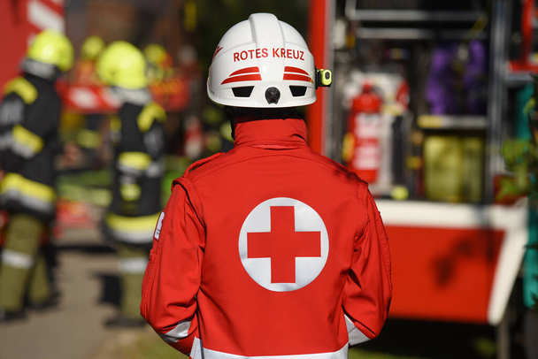 Salariés de la Croix-Rouge (Haute-Autriche
) - Photo, image