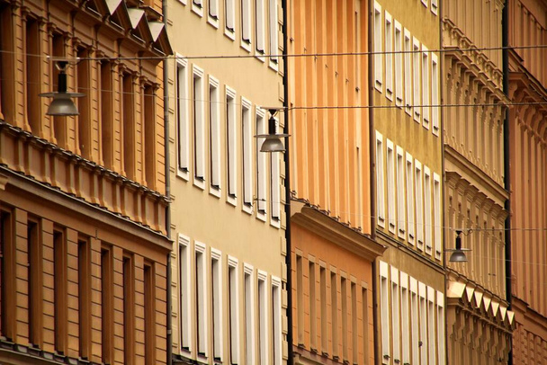 Vista urbana em Estocolmo
 - Foto, Imagem