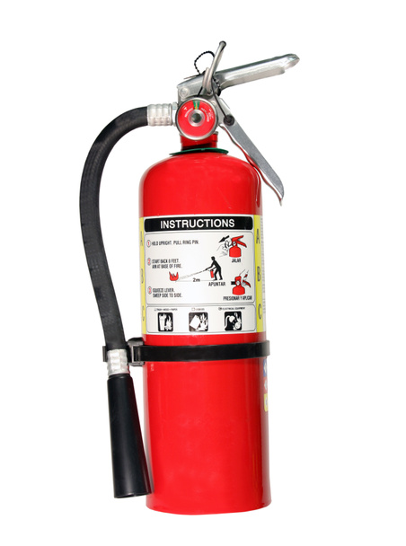 Fire extinguisher with path - Photo, Image