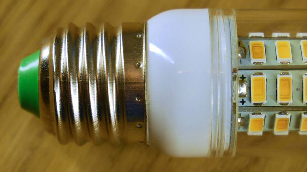 Standard lamp base for E27 LED bulbs - Photo, Image