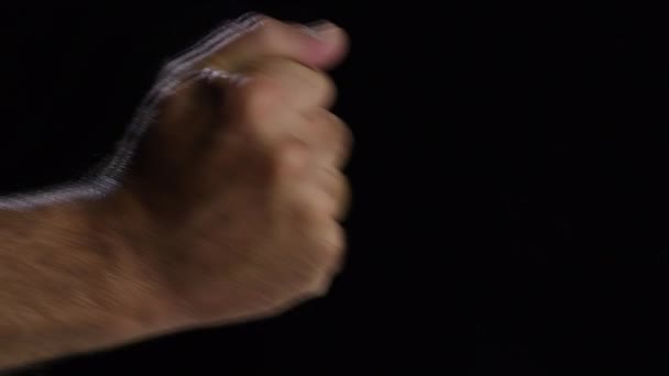 Hand Toon duimen omhoog gebaar Ok Goed teken - Video