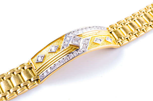 Gouden armband - Foto, afbeelding