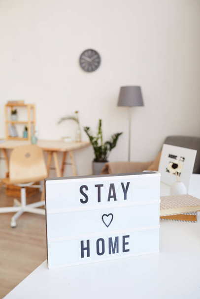 Stay at your home - Фото, изображение