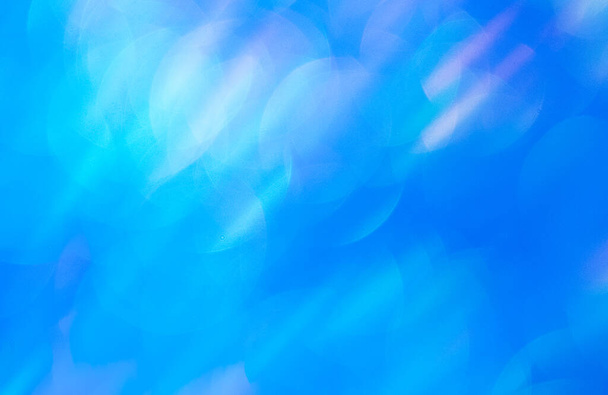 Bokeh ile mavi arkaplan - Fotoğraf, Görsel
