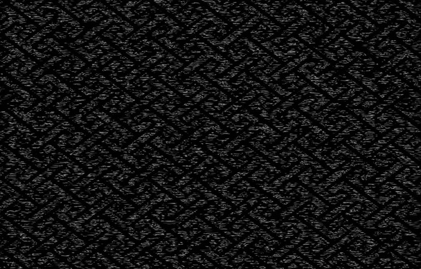 Modello giapponese con motivo bianco appassito su sfondo nero: collegato sotto forma di lettere
 - Vettoriali, immagini