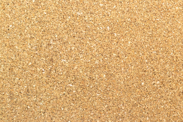 Brown yellow color of cork board textured background - Foto, afbeelding