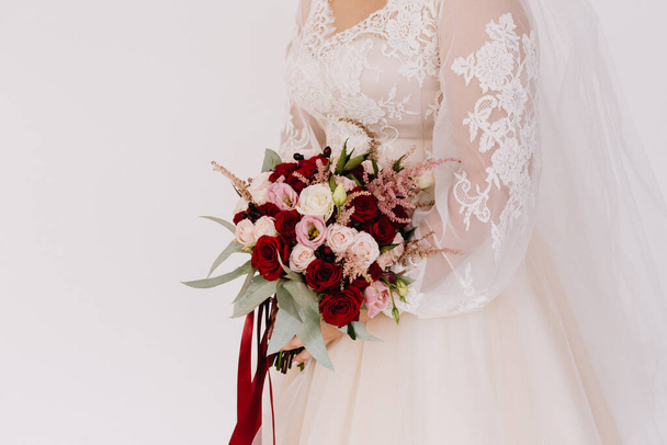 wedding decor, bouquet and accessories - Photo, Image