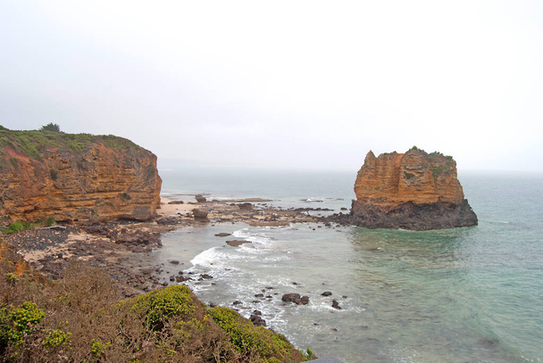Piękne wybrzeże Australii, Great Ocean Road, Victoria - Zdjęcie, obraz