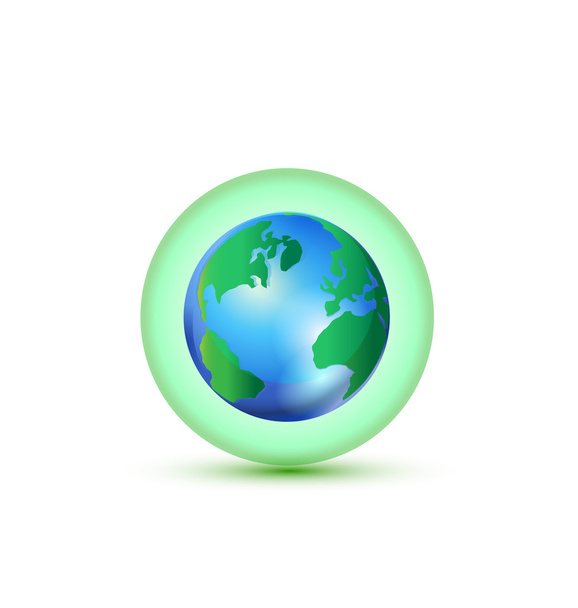 World Global connection logo vector - Vektor, Bild
