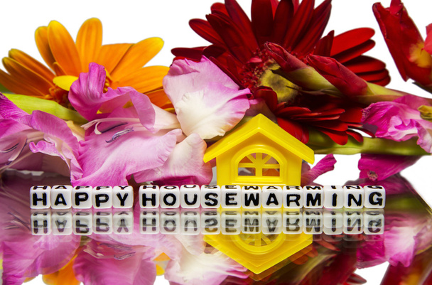 Housewarming with flowers - Photo, Image