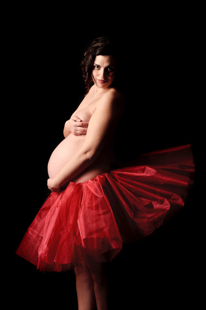 Pregnant ballerina - Foto, Bild