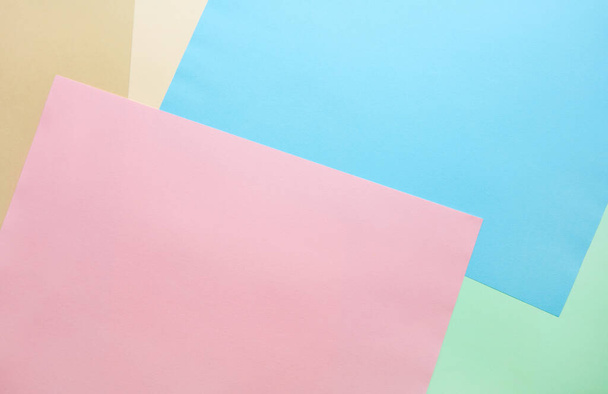 abstract various pastel colored paper background - Fotografie, Obrázek