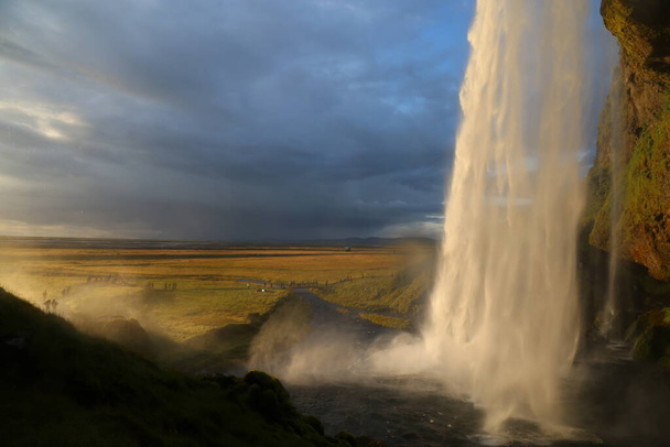 The breathtaking Icelandic waterfalls  - Fotó, kép