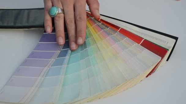 Handring Farbe auswählen - Filmmaterial, Video