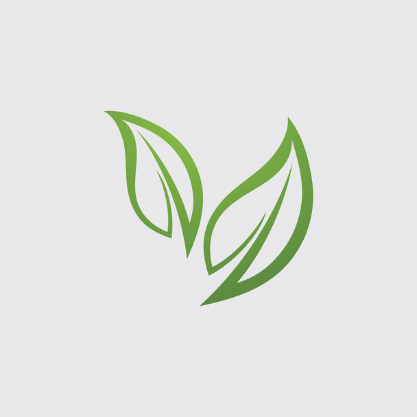 Οικολογικό εικονίδιο πράσινο φύλλο διανυσματική απεικόνιση - Διάνυσμα, εικόνα