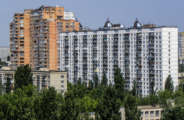 キエフ,ウクライナの住宅建築 - 写真・画像