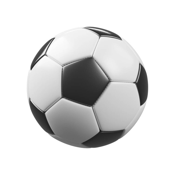 Konzept zur Absage der Fußball-EM. Ball mit Coronavirus-Maske - Foto, Bild