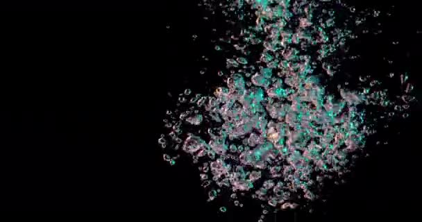 Lebegő rózsaszín buborékok - Felvétel, videó