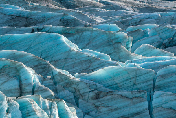Svinafellsjokull glacier in Vatnajokull National Park. Iceland - Valokuva, kuva