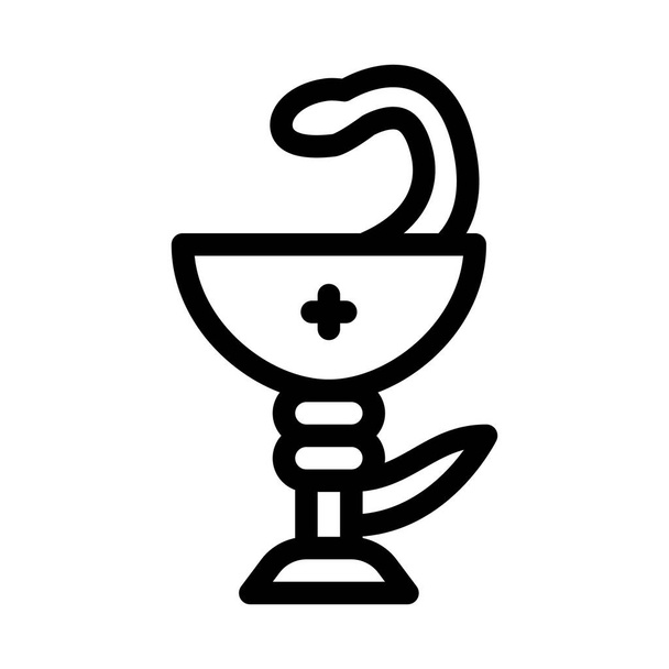 symbole de toute icône de médecine illustration vectorielle de contour
 - Vecteur, image