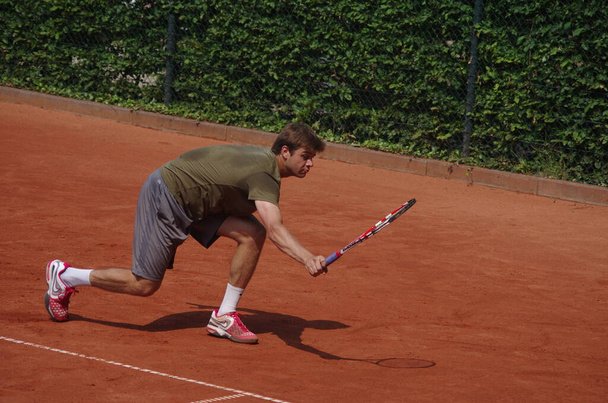 Tennisspieler Ryan Harrison, 2012, Παγκόσμια Πρωταθλήματα Ομάδων, Ντίσελντορφ / Γερμανία - Φωτογραφία, εικόνα