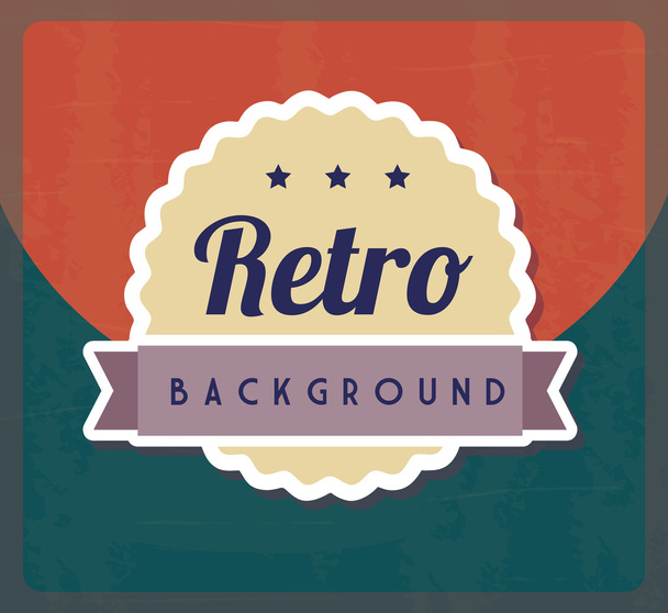retro label - Vector, Image