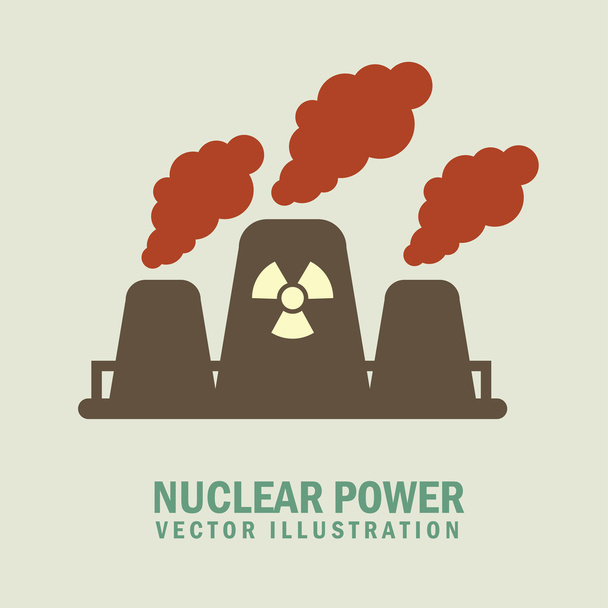 energia jądrowa - Wektor, obraz