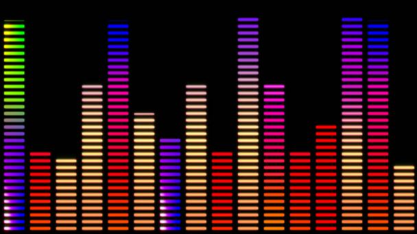 Gráfico de barras do equalizador digital, ilustração de fundo abstrata do equalizador de som - Foto, Imagem