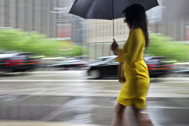 rainy day motion blur - Foto, immagini